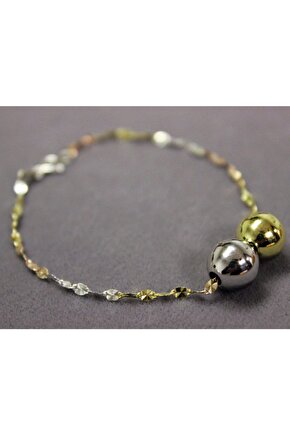 Çift Toplu Italyan Bileklik