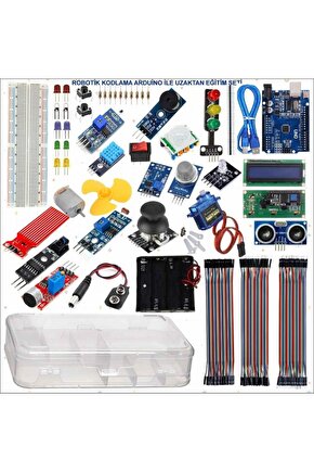 Eğiteklab Robotik Kodlama Arduino Uzaktan Eğitim Seti