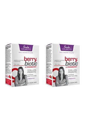SUDA VİTAMİN BERRY BİOTİC & CRANBERRY 60 KAPSÜL 2 ADET