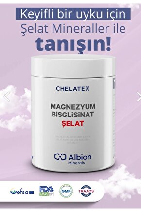 Magnezyum Bisglisinat Şelat 60 Tablet
