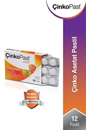 Çinkopast C Vitamini Ihlamur Bal Pastil