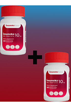 İmuneks 10 mg 40 Kapsül X2