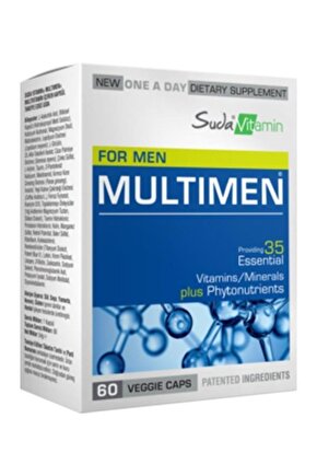 Multimen Multivitamin 60 Kapsül