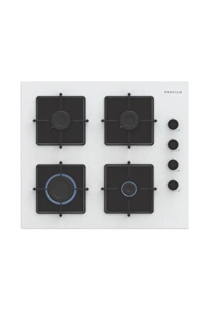 PROFİLO OE36K2P10D ANKASTRE BEYAZ CAM OCAK-DG Lİ