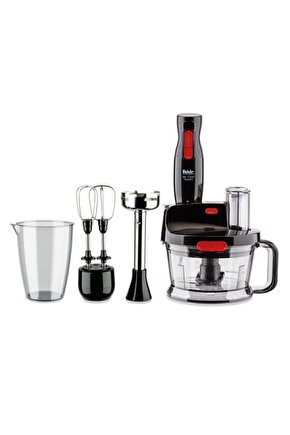 Mr.chef Quadro Siyah 1000 W Blender Seti