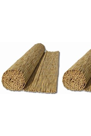 Bambu Çit Kamış Çit Hasır Çit 2x4,5 Metre Eni 2 Metre Uzunluk 4,5 Metre