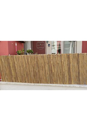 Doğal kamış hasır 50cm x 2metre doğal bambu çit,balkon çiti,gögelik