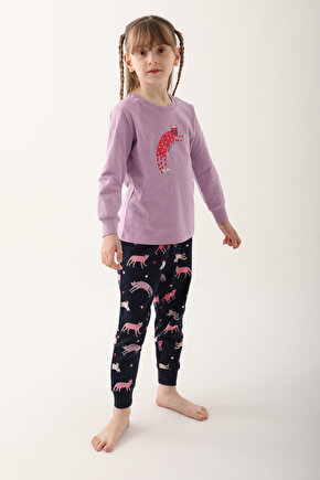 KIZ İKİLİ TAKIM - LİLA