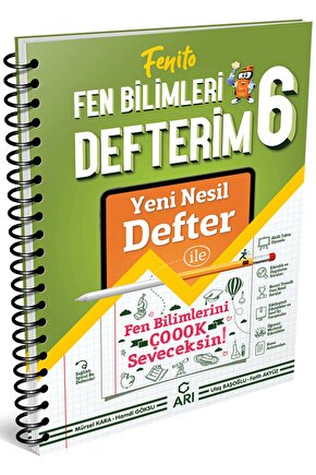 Arı Yayınları 6. Sınıf Fen Bilimleri Defterim Fenito