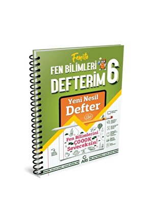 6. Sınıf Fenito Fen Bilimleri Defterim Arı Yayınları