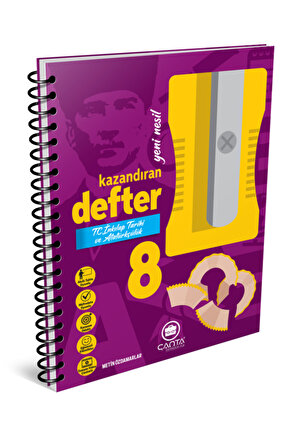 Çanta Yayınları 8 Sınıf İnkılap Tarihi Kazandıran Defter LGS