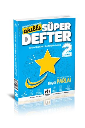 Model 2. Sınıf Tüm Dersler Akıllı Süper Defter