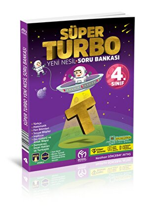 4. Sınıf Tüm Dersler Süper Turbo Yeni Nesil Soru Kitabı