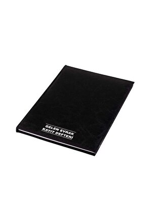 Gelen Evrak Defteri 22x32 100 Yaprak Suni Deri Kapaklı (351)