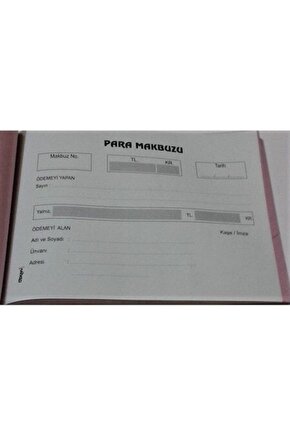 Para Makbuzu No 3 Otokopili 50X3 Nüsha 6 lı Paket