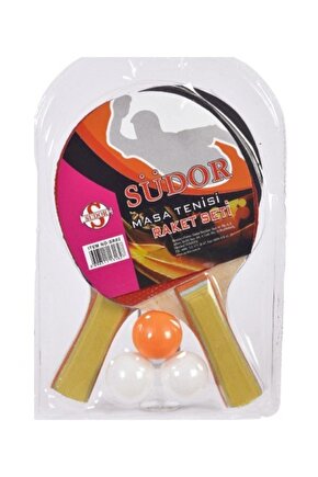İkili Masa Tenisi Raket Seti Ekonomik Sr01