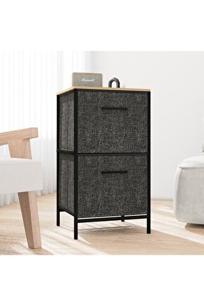 Çok Amaçlı Dolap 2 Çekmeceli Orta Boy Komodin Sehpa