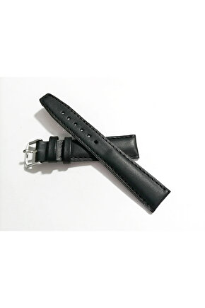 Her Saate Uygun 18 MM Hakiki Dana Derisi ( 260) siyah düz