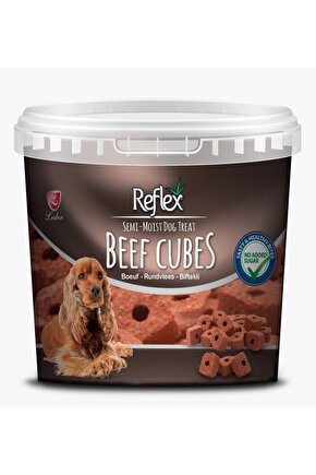 Semi Moist Dog Treat Beef Cubes - Biftekli Küp Ödül 500 Gr