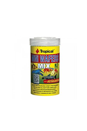 Mini Wafers Mix Balık ve Deniz Kabukluları için Yem 100 Ml 55 Gr