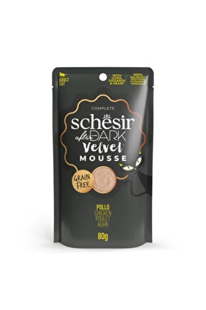 Art Schesir After Dark Velvet Mousse Tavuklu Yetişkin Kedi Yaş Maması 80 Gr Lab