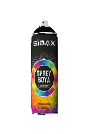 Sibax Akrilik Sprey Boya Trafik Kırmızı 400 ml