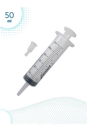 Beslenme Katater Enjektörü & Çam Uçlu Şırınga 50 mL ( 60lı)