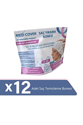 Med-cover Saç Yıkama Bonesi 1x12li Gönderim