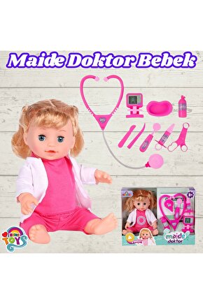 Maide Doktor Bebek - Türkçe Konuşan Maide Et Bebek - Konuşan Bebek - Maide Bebek - Hemşire Et Bebek