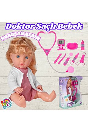 Senoş Doktor Bebek - Türkçe Konuşan Senoş Et Bebek - Konuşan Bebek - Senoş Bebek - Hemşire Et Bebek