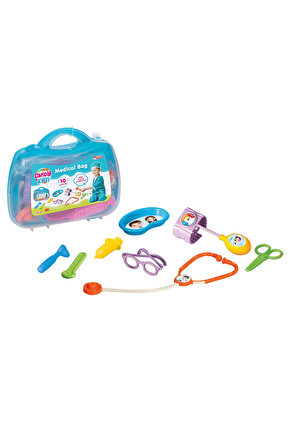 Candy Doktor Çantası - Doktor Seti - Hemşire Oyuncak - Doktorculuk Oyunu - Hastehane Oyuncakları