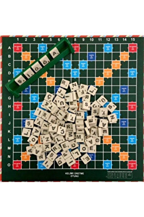 Kelime Üretme Oyunu Yerli Üretim Türkçe Scrabble Kelime Avı