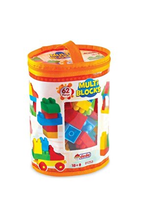Oyuncak Multi Blocks Blok Seti Çantalı Lego (62 Parça) 01253