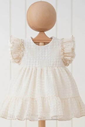 Bebek Kız Çocuk Doğum Günü Parti Düğün Elbise Tüllü Tütü Astarlı Çocuk Giyim bebek giyim Kız Bebek E