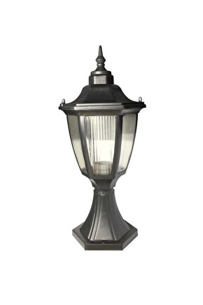 232lamp Set Üstü Altıgen Plastik Fener Bahçe Aydınlatma E-27 Duy Tipi Ip44