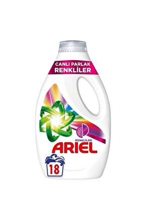 Canlı Parlak Renkliler Sıvı Çamaşır Deterjanı 18 Yıkama