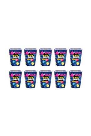 Magic Cubes Karışık Meyve Aromalı Sakız 86 gr x 10 Adet
