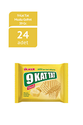 9 KAT GOFRET MUZLU 39 GR