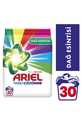 Dağ Esintisi Renklilere Özel 4,5 Kg Aquapudra Toz Çamaşır Deterjanı