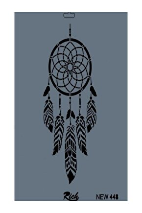 Stencil New Seri 448 25x35