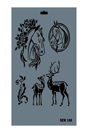 Stencil New Seri 169 25x35