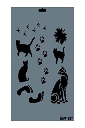 Stencil New Seri 187 25x35