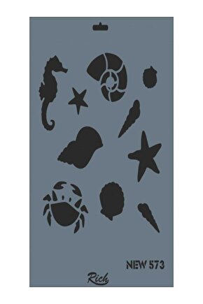 Stencil New Seri 573 25x35