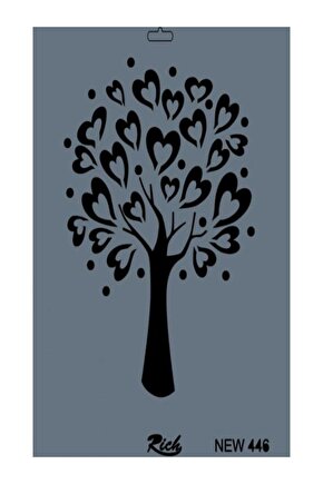 Stencil New Seri 446 25x35