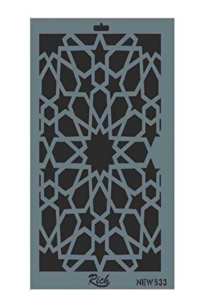 Stencil New Seri 533 25x35