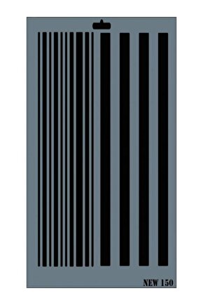 Stencil New Seri 150 25x35