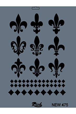 STENCIL NEW SERİ X-LARGE 475