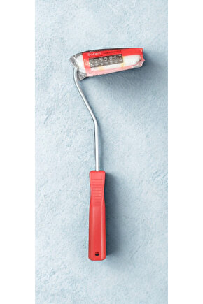 10 Cm İz Bırakmayan Saten Parmak Rulo Boya Badana Rulosu Takım