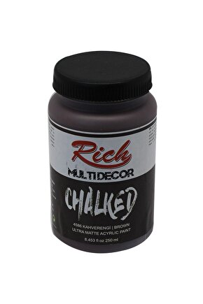 Multi Decor Chalked Akrilik Boya 250 cc Kahverengi 4586