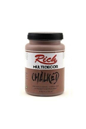 Multi Decor Chalked Akrilik 250ml N:4584 Sütlü Kahve